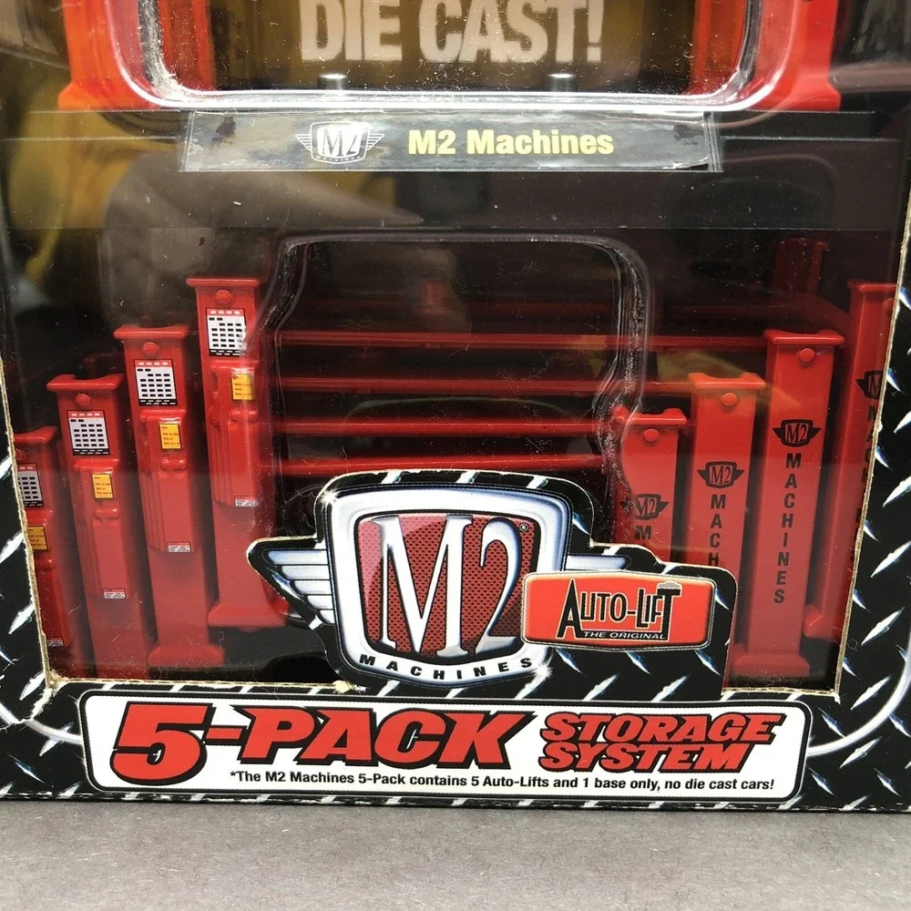 M2 Stackable Auto-Lift Storage System 5 Pack Diorama Set 1 w/ Base +4 Lifts 1/64